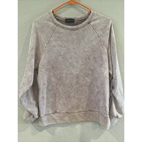 Mustard Seed Sweaters - Mustard Seed Womens S Pullover Sweater Purple Ombré Long Sleeve 100% Cotton